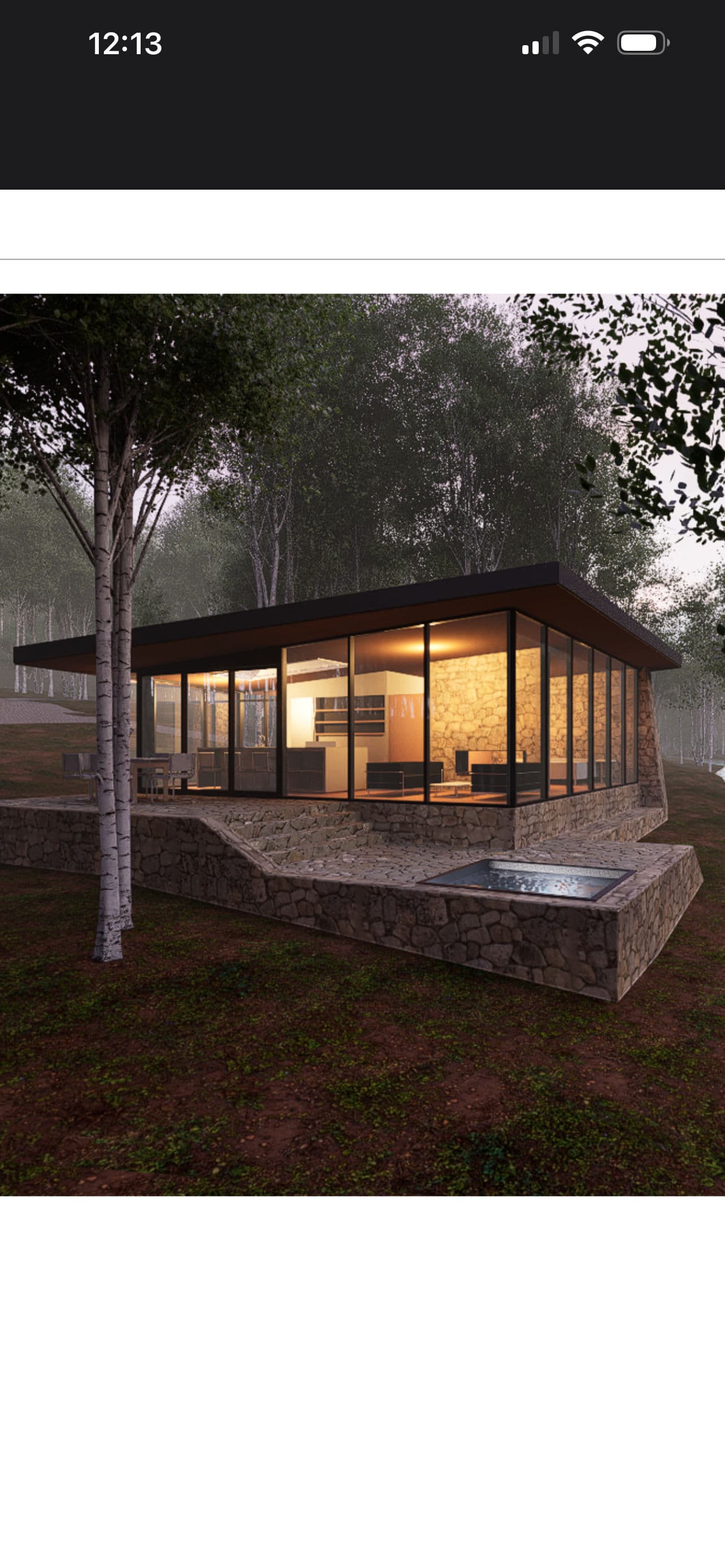 Custom Forest Home Build Taking Shape in the Trees image