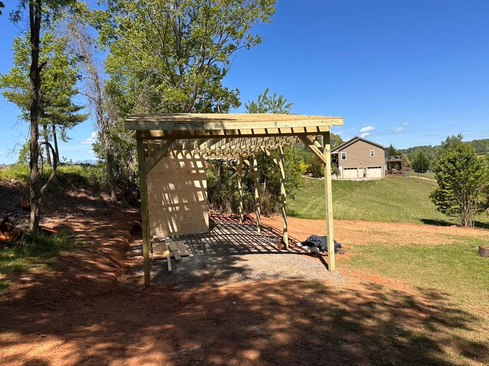 Gallery photos for Pole Barn Framing Built Right in Western NC: Image #2