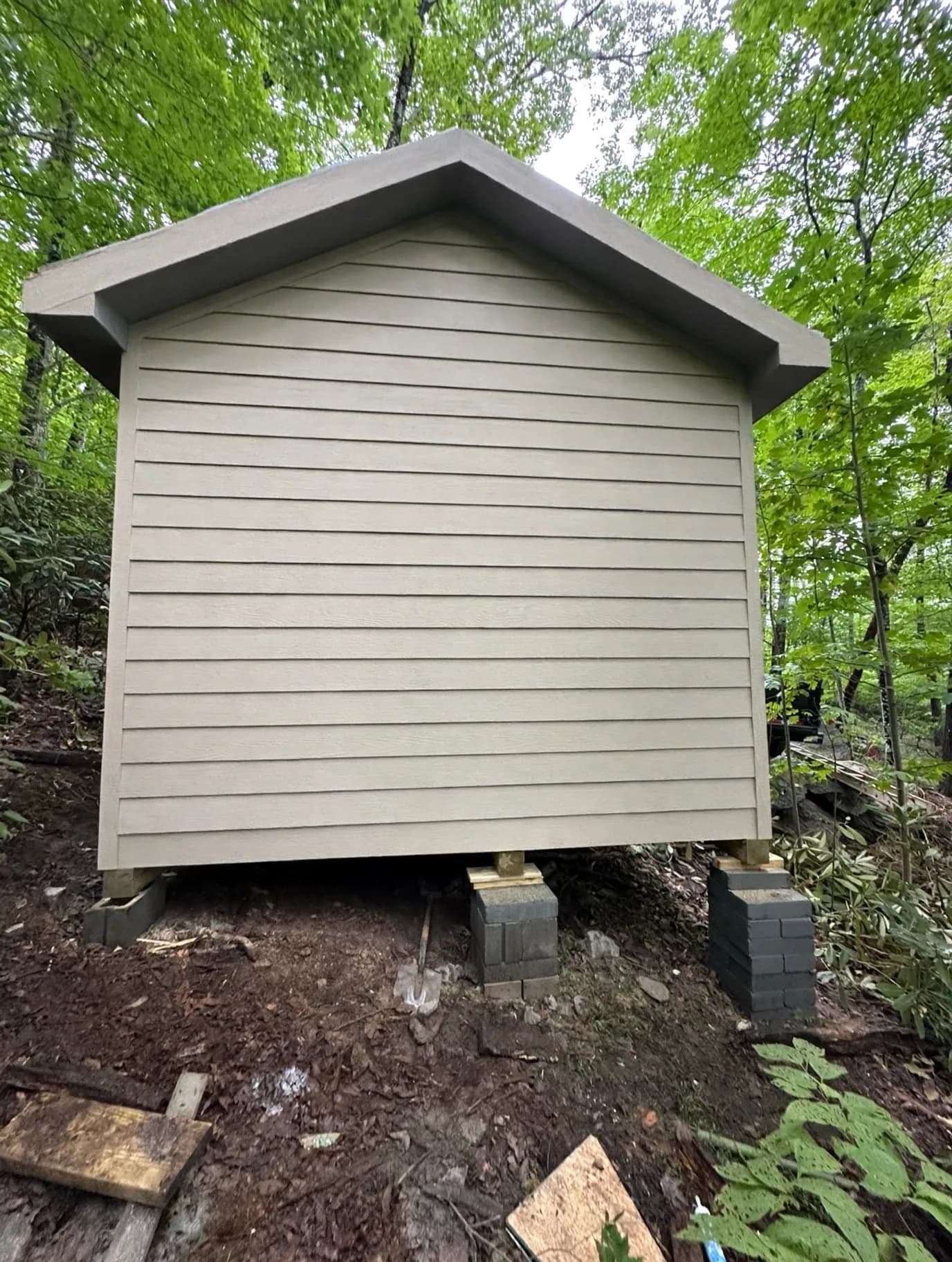 Gallery photos for Custom Built Shed in Lake Lure That Actually Fits the Property: Image #2